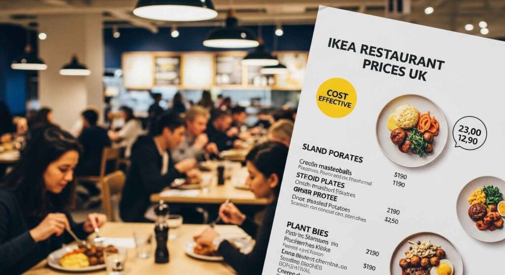 Ikea Restaurant Menu Prices UK