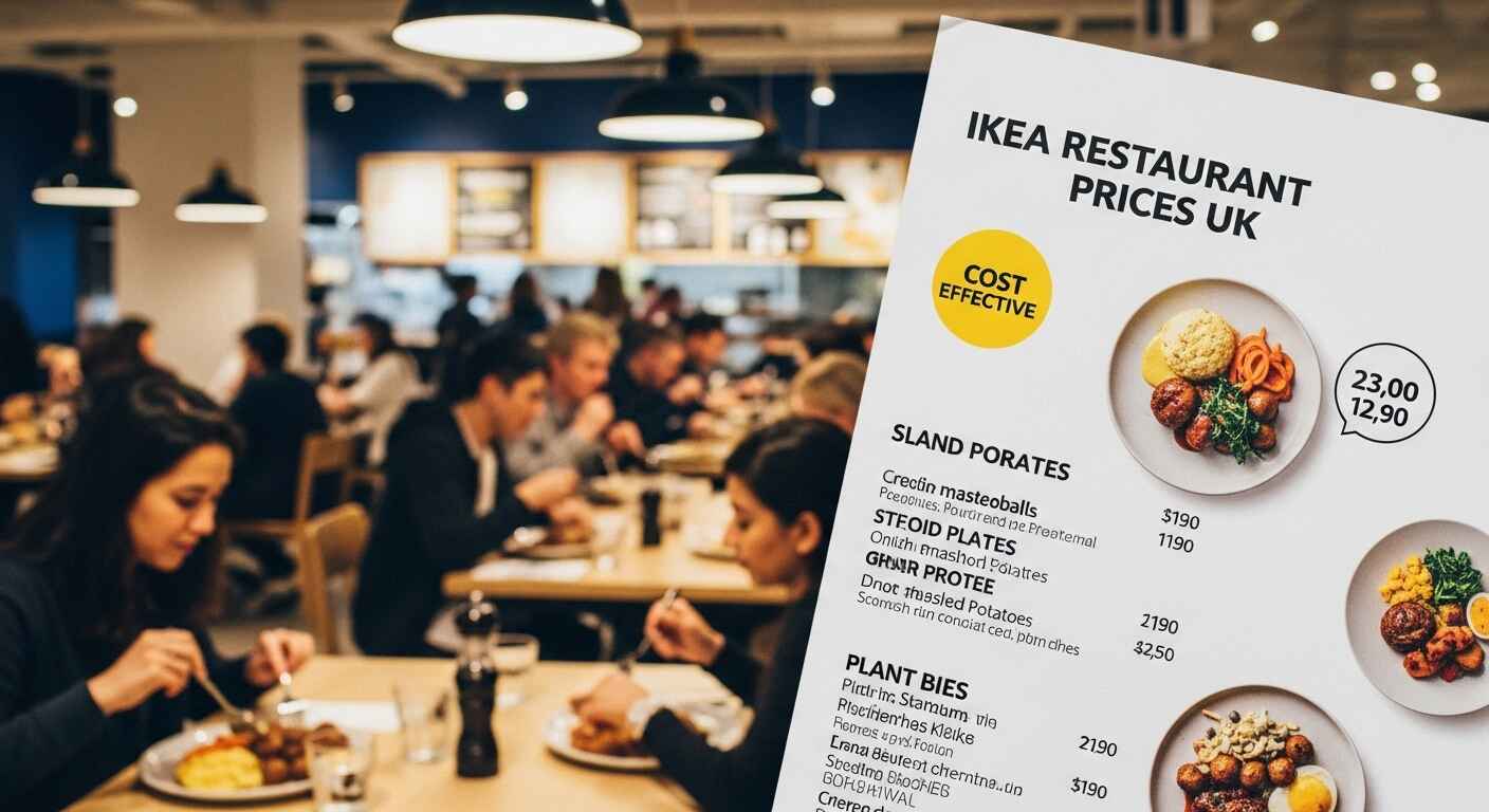 Ikea Restaurant Menu Prices UK