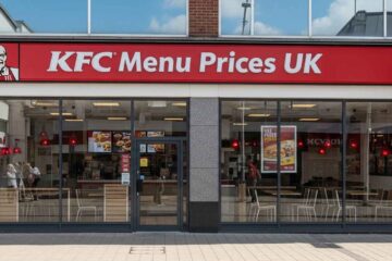 KFC Menu Prices UK