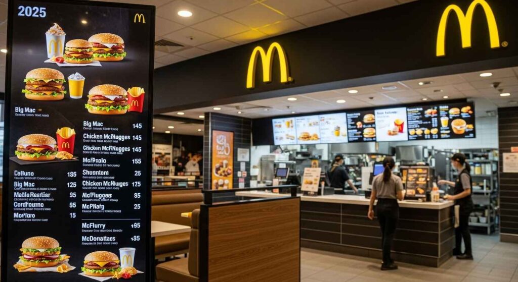 McDonald’s Menu Prices UK