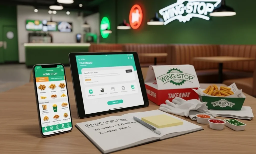 How to Order from Wingstop UK