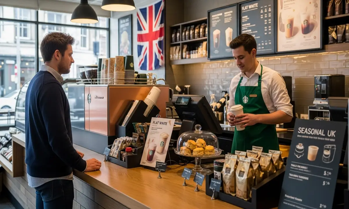 How to Order at Starbucks Restaurants in the UK